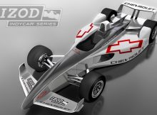 Artist's rendering of Chevrolet IZOD IndyCar.